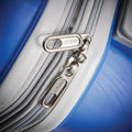 American Tourister Pirouette NXT Hardside Large Checked Luggage with Spinner Wheels Ultramarine
