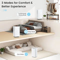 32 Pint Dehumidifier with 3.3FT Drain Hose, 24H Timer & 3 Color Indicator, 2000 sq ft Portable Dehumidifier for Basement, Bedroom, Bathroom