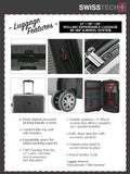 Swiss Tech Excursion 29" Hard Side Rolling Upright Luggage Charcoal
