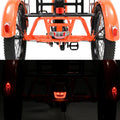 ABORON 3.0 Fat Tire Electric Trike for Senior Foldable E Bike, 500W Motorized Tricycle Adult 20" Folding 3 Wheel Electric Commute Bike Trike W/48V