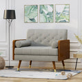 Frankie Mid Century Modern Club Chair by Christopher Knight Home
