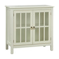 Portland 2 Door Glass Cabinet by Simple Living