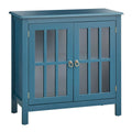 Portland 2 Door Glass Cabinet by Simple Living