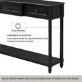 Entryway Console Table with Drawers Stylish Sofa Table
