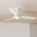 Vaxcel Curtiss Satin Brass Mid Century Modern MCM Wood Propeller Ceiling Fan with LED Light Kit and Remote